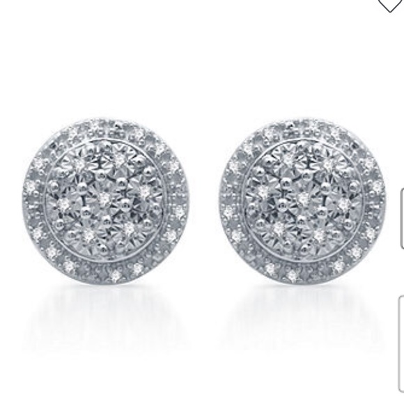 jcpenney Jewelry - Sterling Silver Stud Earrings 1/10